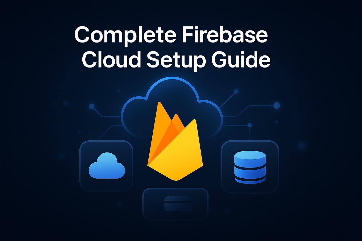 Complete Firebase Cloud Setup: Authentication, Firestore & Beyond